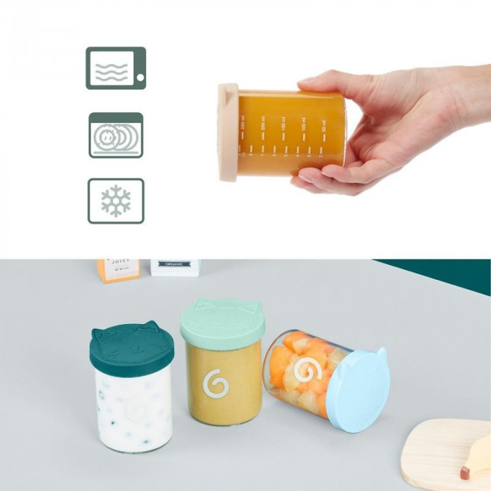 SET 6 BOLS CRISTAL 250ML BABYMOOV