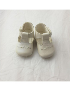 ZAPATO NIÑO NACARADO BEIG...