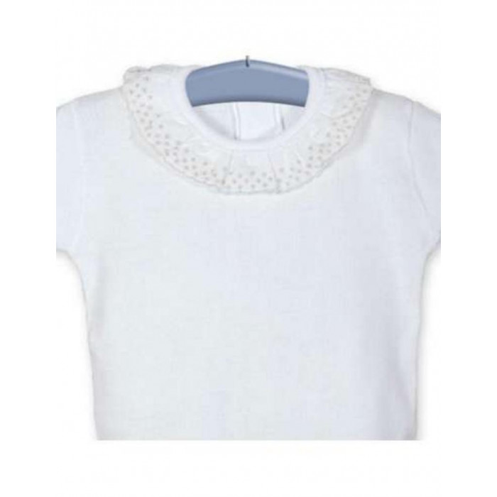BODY S MANGA CORTA BLANCO CUELLO...