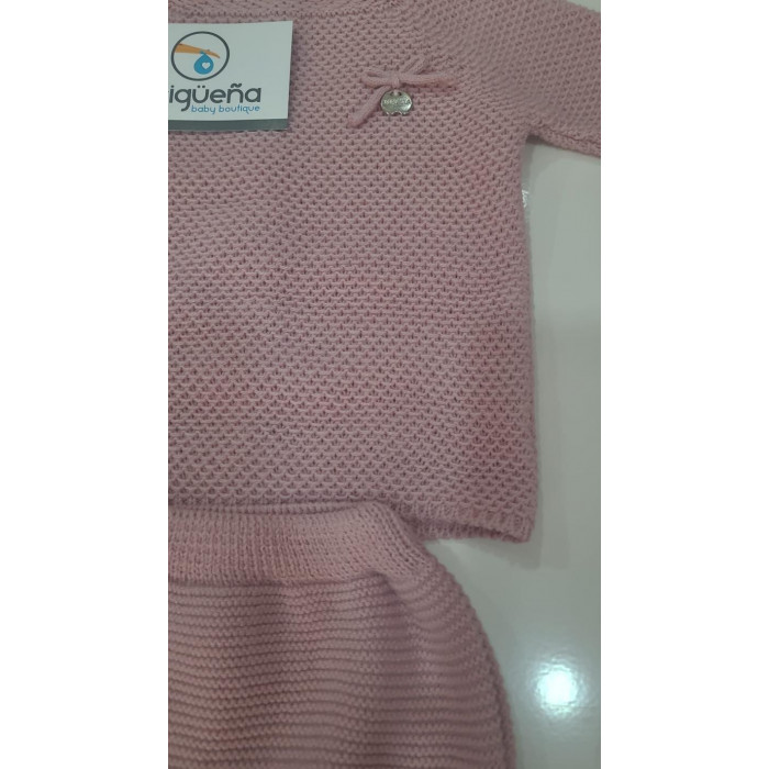 JERSEY LANA+BRAGA+GORRO PUNTO LISO...