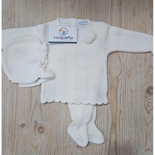 CONJUNTO LANA CON GORRO Y...