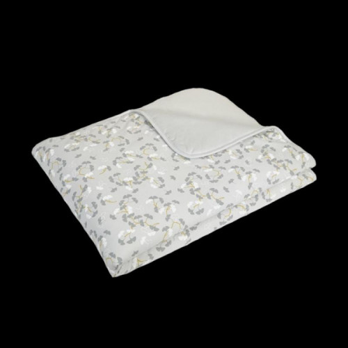 MANTA ALGODON GINKO GRIS...