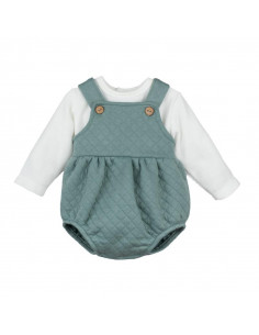 PETO ACOLCHADO VERDE CON...