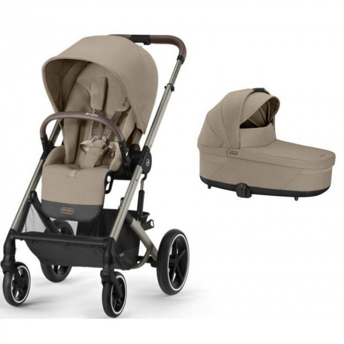 COCHE BALIOS S LUX ALMOND CAMEL CYBEX