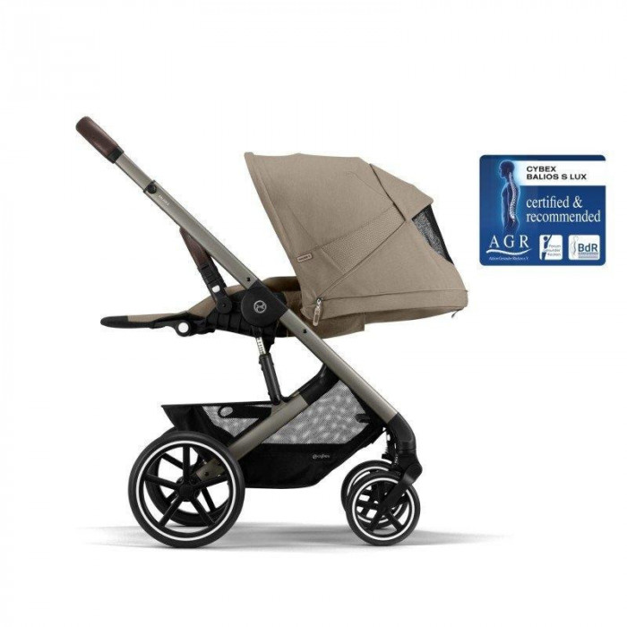 COCHE BALIOS S LUX ALMOND CAMEL CYBEX