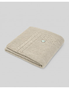 MANTA LANA ARAN CAMEL PAZ...