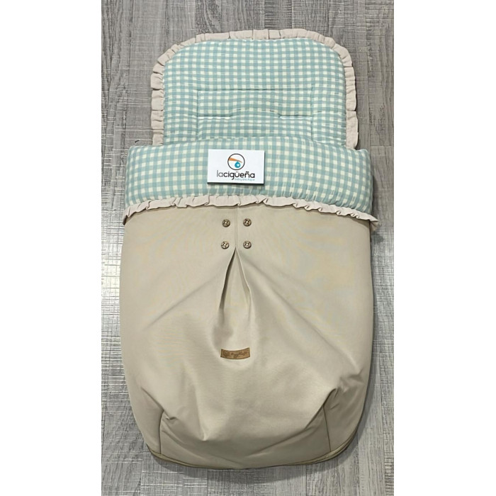 SACO CAPAZO ERIC VICHI CAMEL VERDE...