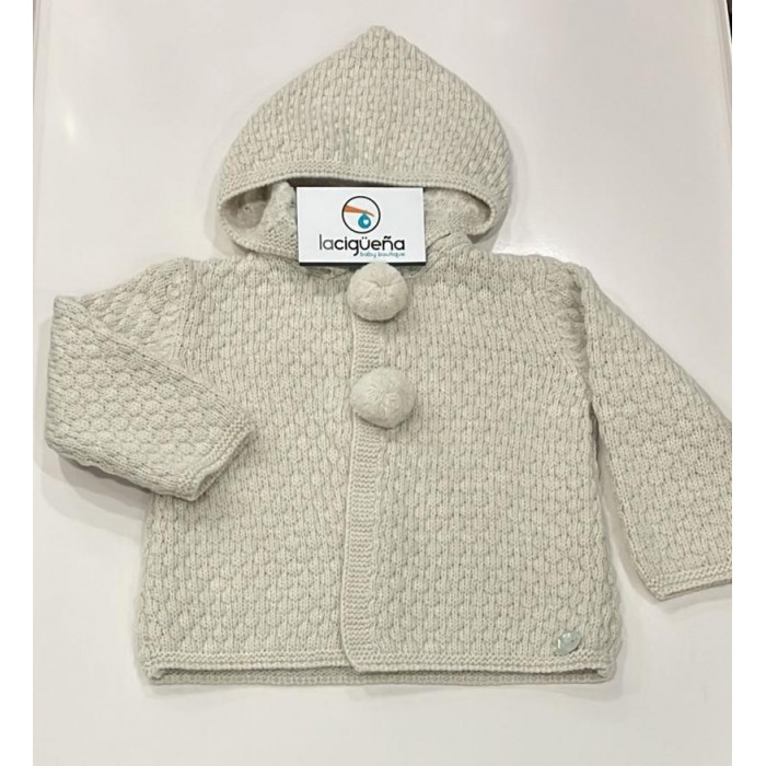 TRENKA LANA CAMEL CON POM POM MARTIN...