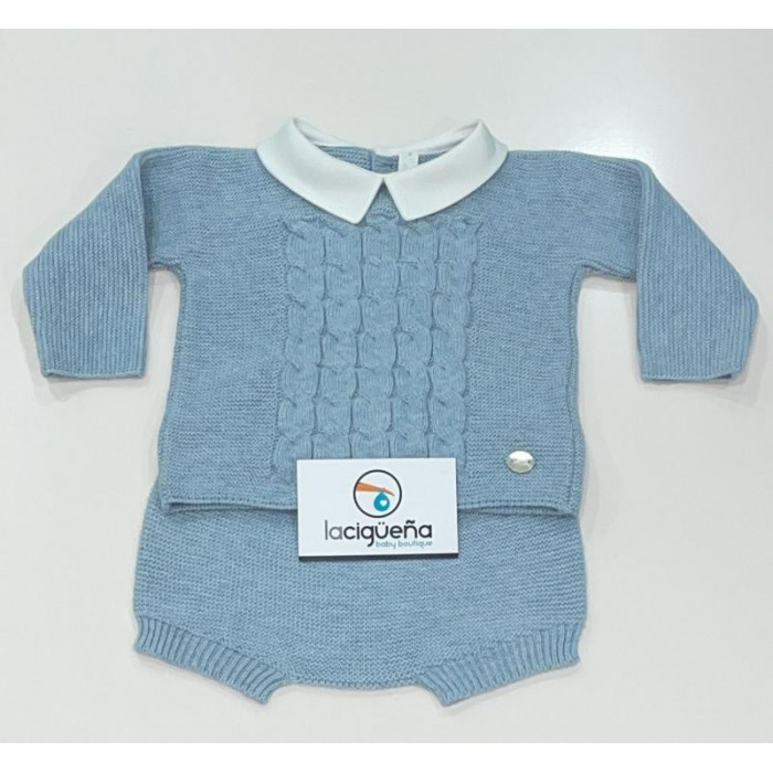 JERSEY LANA OCHOS CELESTE CON RANITA...