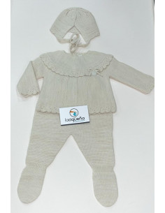 CONJUNTO LANA PEONIA BEIG...