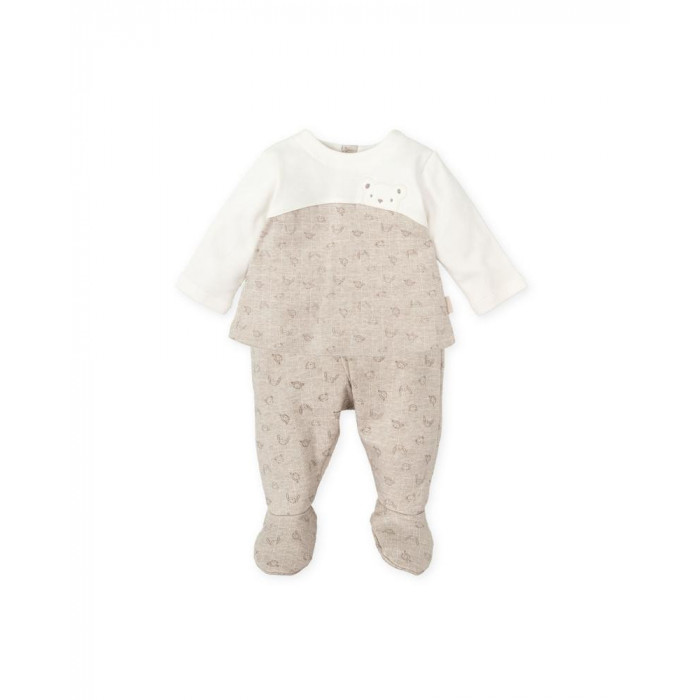 CONNJUNTO 2 PIEZAS ALGODÓN  MADERA...