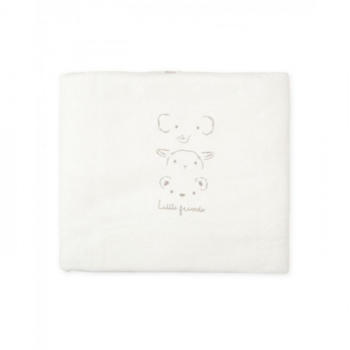 MANTA ALGODON MADERA BEIG...