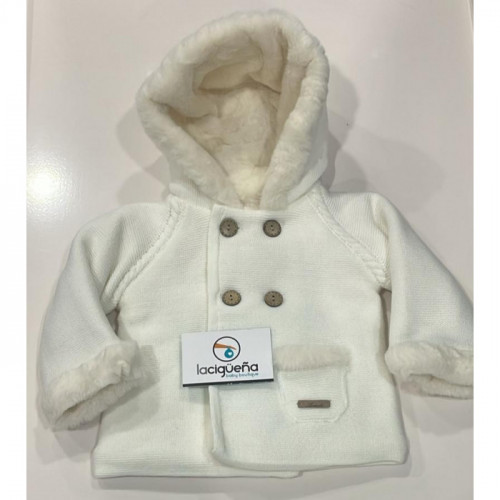 TRENKA LANA CON PELITO BEIG...