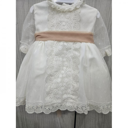 VESTIDO CON BRAGA Y GORRO...