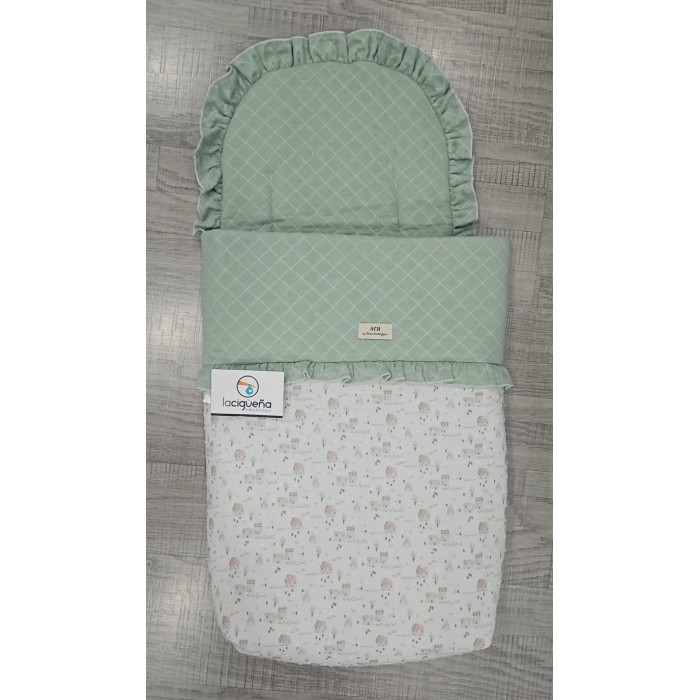 SACO CAPAZO 885 AINSA VERDE ARTESANIA...