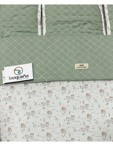 SACO SILLA 885 AINSA VERDE ARTESANIA...