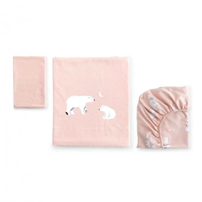 JUEGO SABANAS CUNA ALGODON 100%...