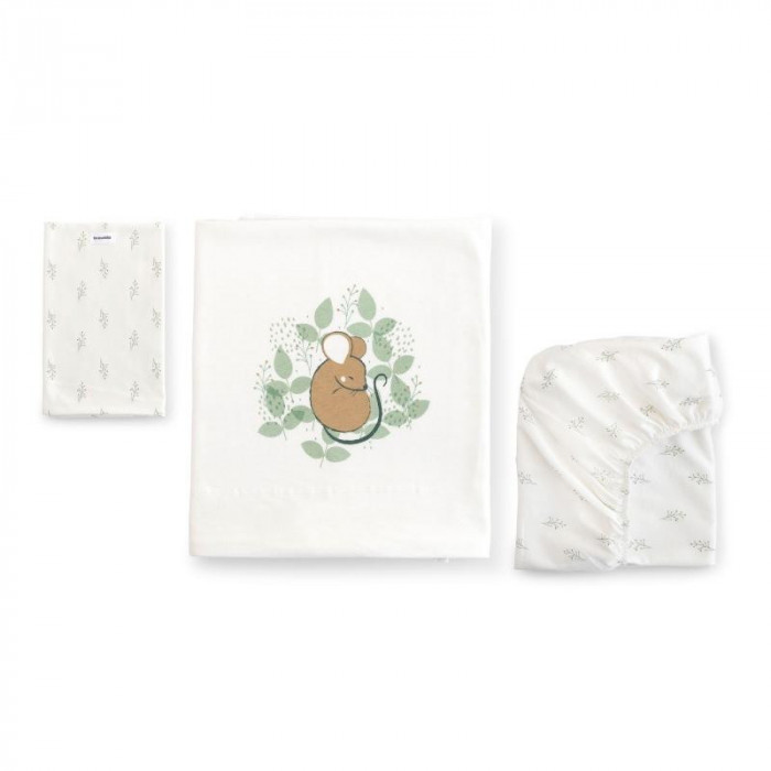 JUEGO SABANAS CUNA ALGODON 100%...