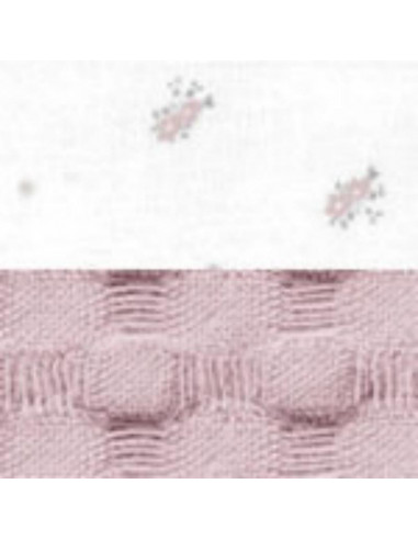 EDREDON + PROTECTOR CLEA ROSA UZTURRE