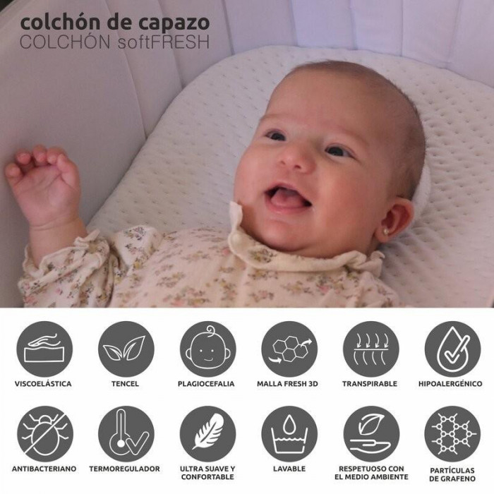 COCHECITO DUO BIB 504 CREAM CHASIS...