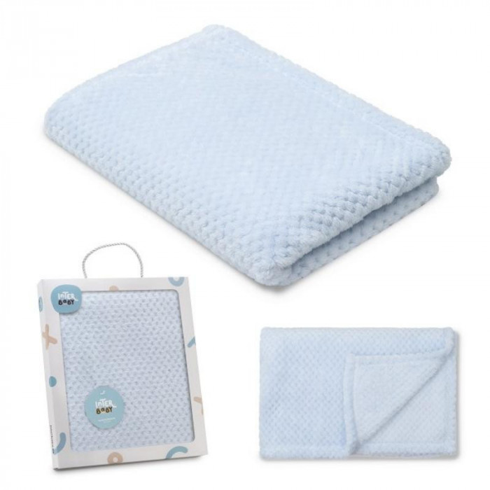 MANTA POPCORN CELESTE INTERBABY