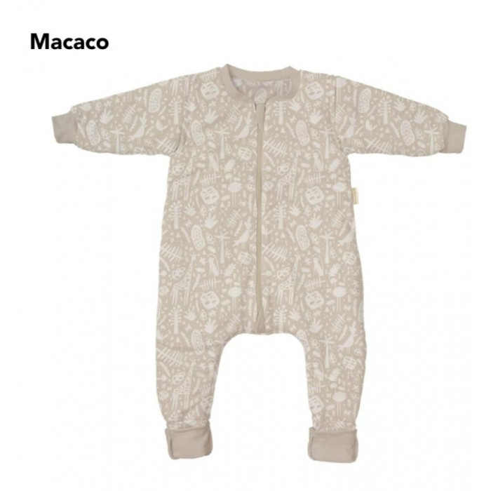 SACO DORMIR CON PIES MACACO BEIG...