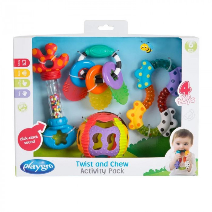 PACK ACTIVIDADES TWIST AND CHEW PLAYGRO