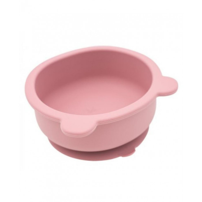 VAJILLA SILICONA 7 PIEZAS ROSA OLMITOS