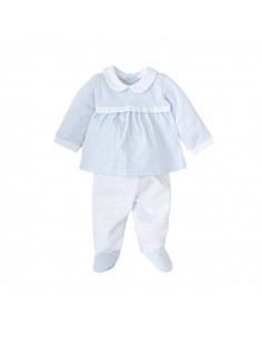 CONJUNTO ALGODON MANGA...