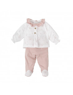 CONJUNTO ALGODON MANGA...