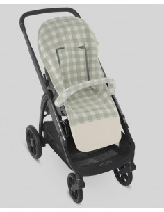 FUNDA SILLA DAMERO VERDE...