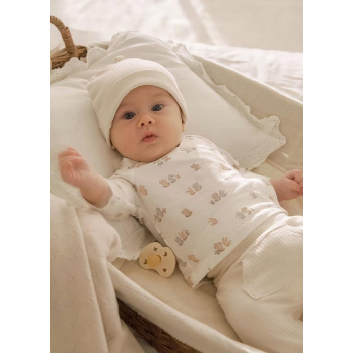 CONJUNTO ALGODON MANGA LARGA CON...