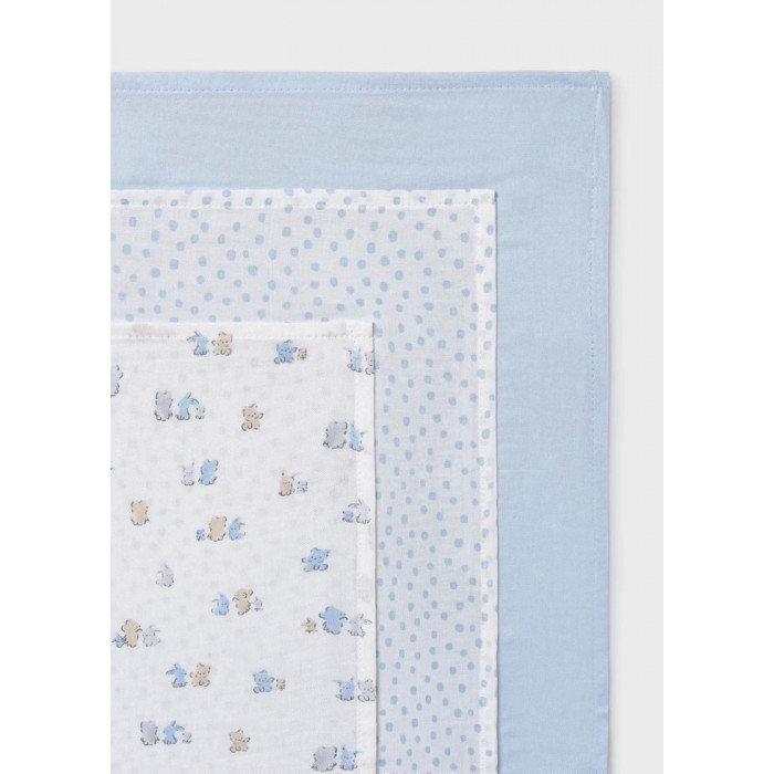 PACK 3 GASAS OSITOS CELESTE MAYORAL