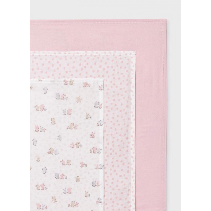 PACK 3 GASAS OSITOS ROSA MAYORAL