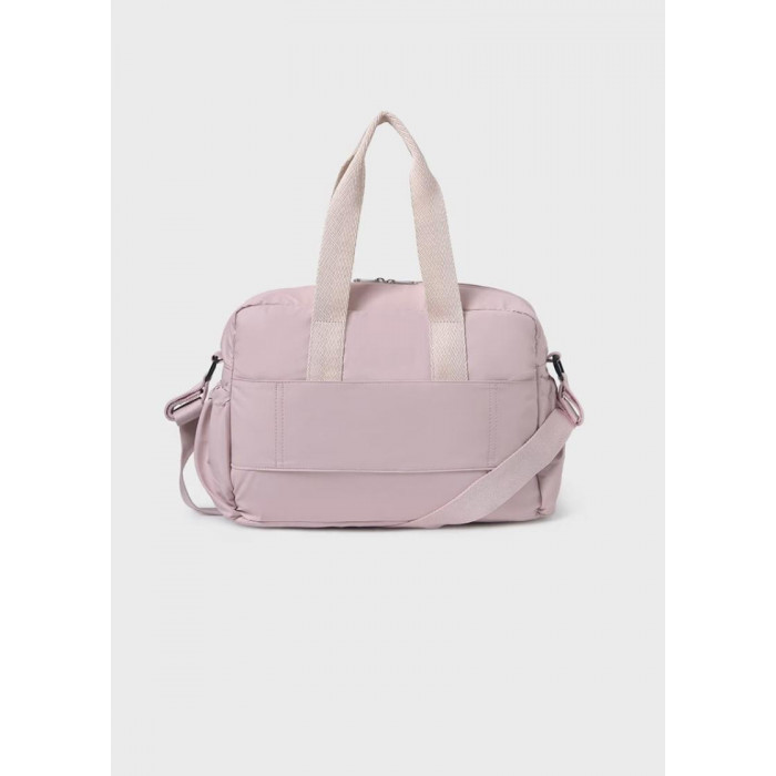 BOLSO MATERNAL PIEL FANTASIA ROSA...