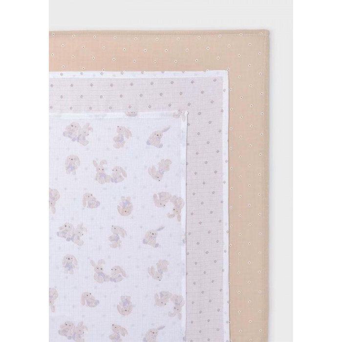 PACK 3 GASAS CONEJOS ROMBO CAMEL MAYORAL