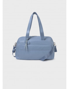 BOLSO SILLA PIEL CELESTE...