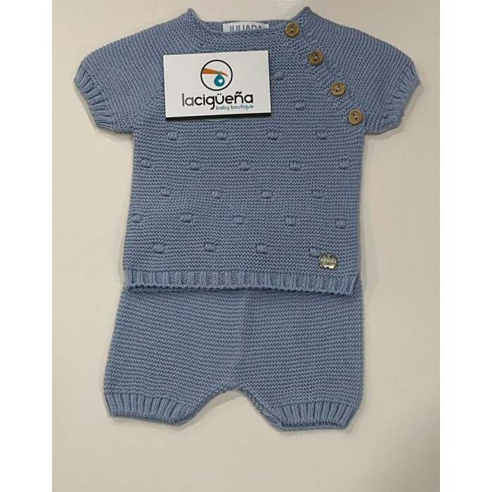 JERSEY HILO MANGA CORTA CON PANTALON...