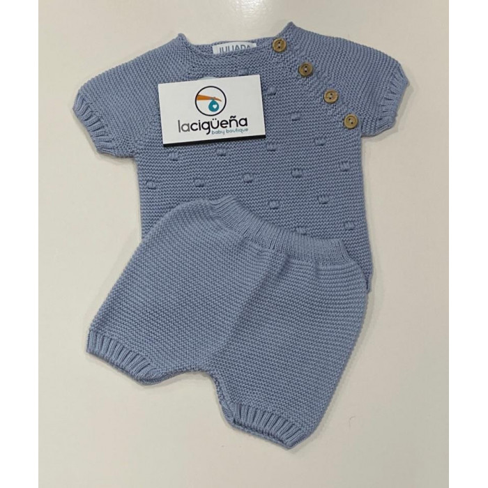 JERSEY HILO MANGA CORTA CON PANTALON...