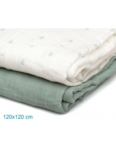 PACK 2 MUSELINAS BAMBU PETIT MOMENTS...