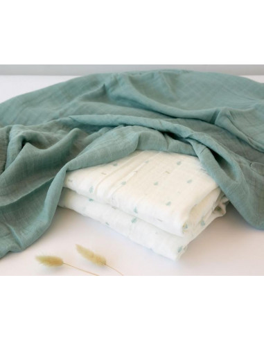 PACK 2 MUSELINAS BAMBU PETIT MOMENTS...