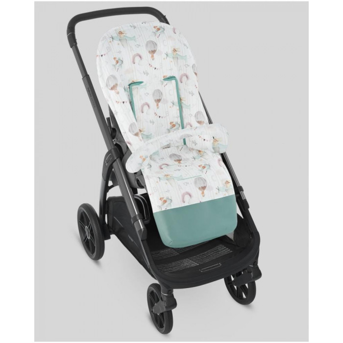 FUNDA SILLA AVIONES VERDE SALVIA PAZ...