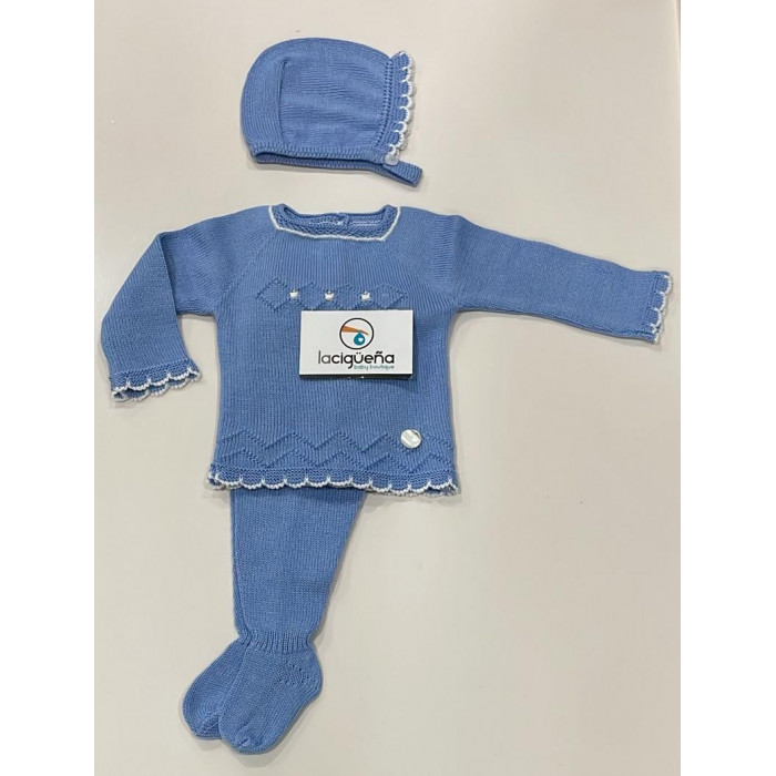 CONJUNTO HILO 3 PIEZAS MANGA LARGA...