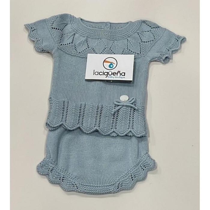 JERSEY HILO MANGA CORTA CIELO CON...