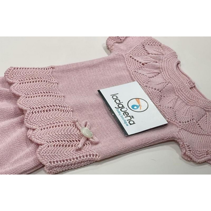 JERSEY HILO MANGA CORTA ROSA DULCE...