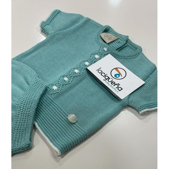 JERSEY HILO MANGA CORTA CON BRAGA...