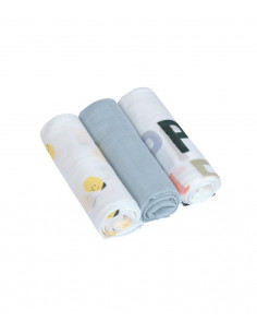 PACK 3 GASAS BAMBOO HAPPY...