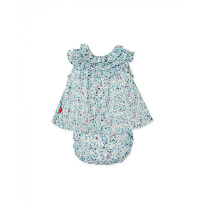 VESTIDO CON BRAGUITA VOILE AZUL TUTTO...