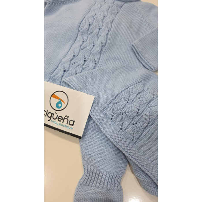 CONJUNTO HILO 3 PIEZAS LUCCA AZUL...