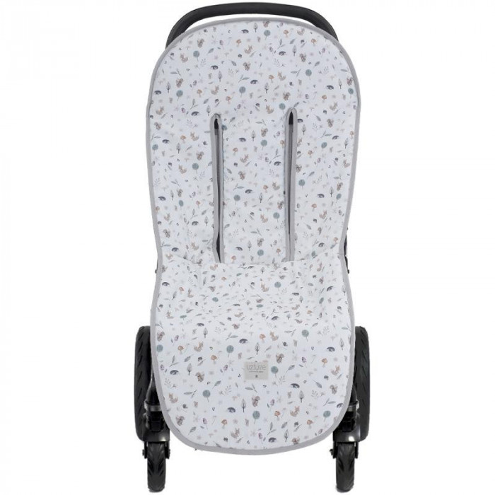 FUNDA SILLA RECTA ROQUE GRIS UZTURRE